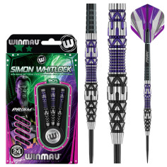 WINMAU SPECIAL EDITION SIMON WHITLOCK 24 GRAM STEEL TIP DARTS