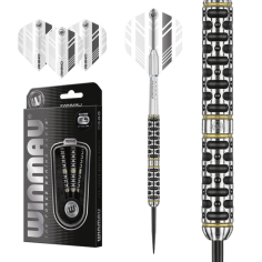 WINMAU STEVE BROWN 24 GRAM STEEL TIP DARTS