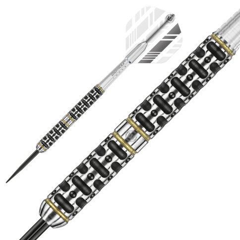 WINMAU STEVE BROWN 24 GRAM STEEL TIP DARTS