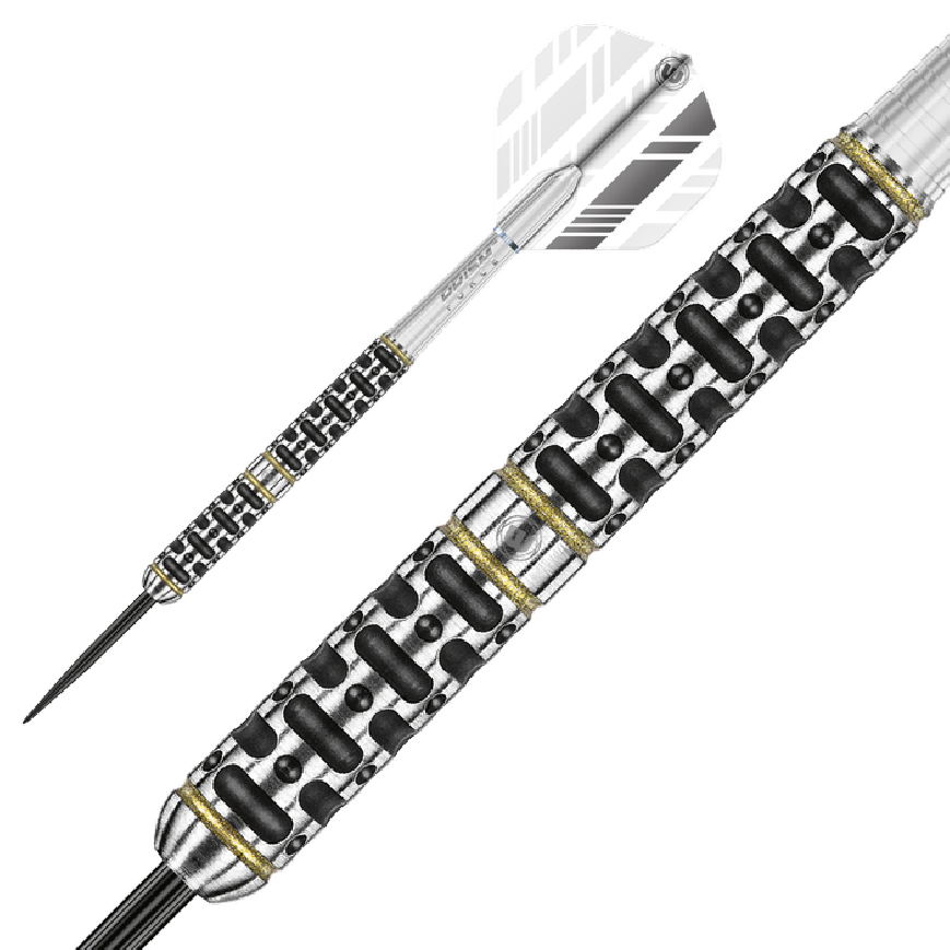 WINMAU STEVE BROWN 24 GRAM STEEL TIP DARTS