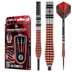 WINMAU DENNIS "THE MENACE" PRIESTLEY 26 GRAM STEEL TIP DARTS