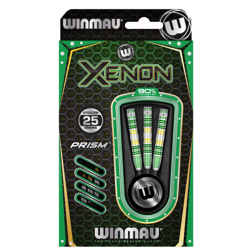 WINMAU XENON 25 GRAM STEEL TIP DARTS