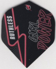 GIRL POWER RUTHLESS Dart Flights
