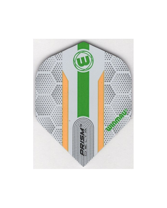 WINMAU PRISM Delta White, Green and Gold Dart Flights