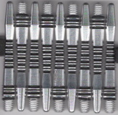 1.5in. Black Triad RX Aluminum Dart Shafts