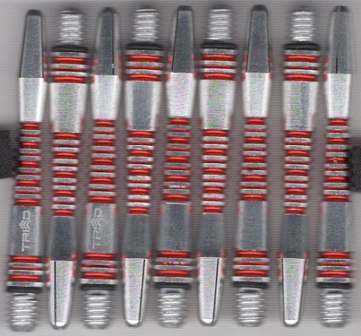 1.5in. Red Triad RX Aluminum Dart Shafts