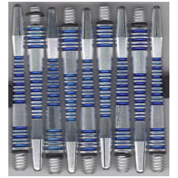 1.75in. Blue Triad RX Aluminum Dart Shafts