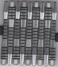 2in. Black Triad RX Aluminum Dart Shafts