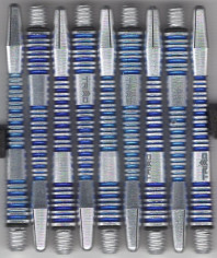 2in. Blue Triad RX Aluminum Dart Shafts