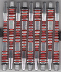 2in. Red Triad RX Aluminum Dart Shafts