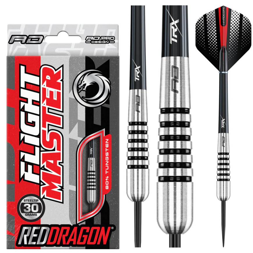 RED DRAGON TORPEDO 30 GRAM STEEL TIP DARTS