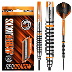 RED DRAGON AMBERJACKS 27 GRAM STEEL TIP DARTS
