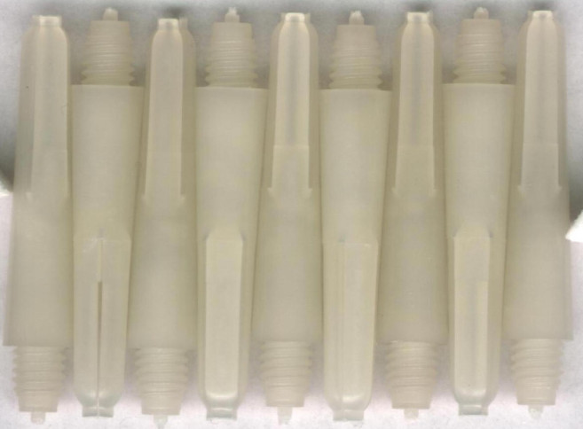 1.25in. "White" Extra Short Nylon Dart Shafts 1.25in. "White" Extra Short Nylon Dart Shafts