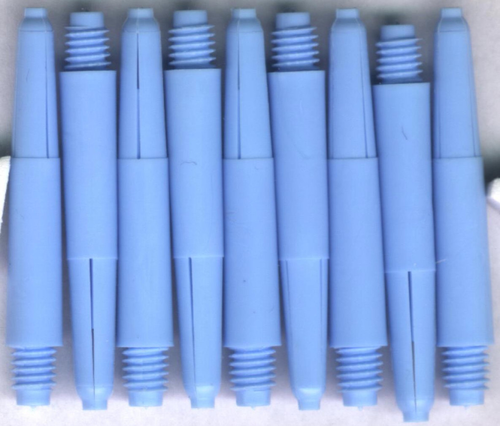 1.5in. Baby Blue Short Nylon Dart Shafts 1.5in. Baby Blue Short Nylon Dart Shafts