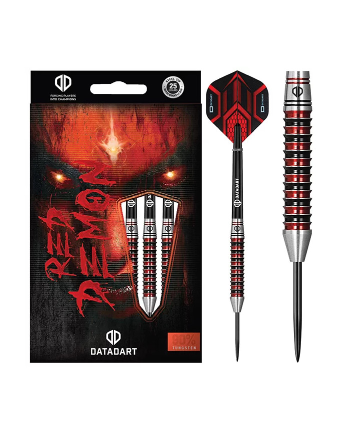 DATADART RED DEMON 27 GRAM STEEL TIP DARTS