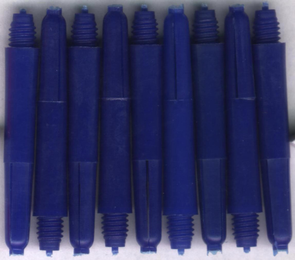 1.5in. Blue Short Nylon Dart Shafts 1.5in. Blue Short Nylon Dart Shafts
