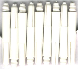 1.5in. Bright White Short Nylon Dart Shafts 1.5in. Bright White Short Nylon Dart Shafts