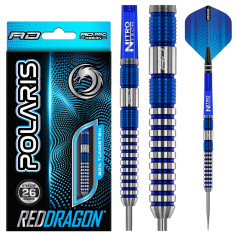 RED DRAGON POLARIS 26 GRAM STEEL TIP DARTS