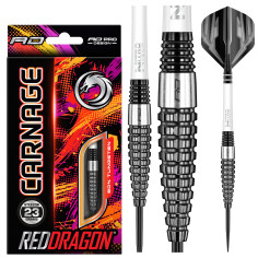 RED DRAGON CARNAGE 3 25 GRAM STEEL TIP DARTS