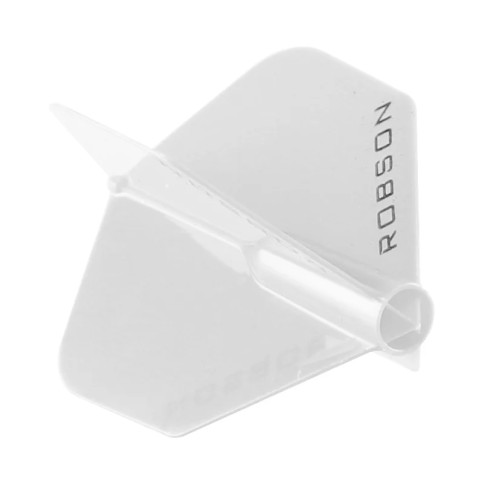 WHITE - ROBSON PLUS STANDARD DART FLIGHTS
