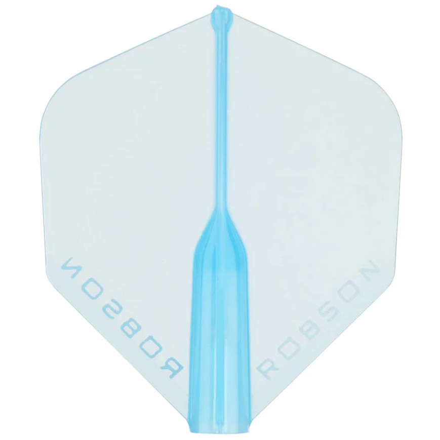 CRYSTAL BLUE - ROBSON PLUS STANDARD DART FLIGHTS