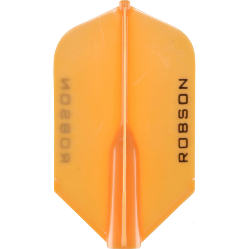 ORANGE - ROBSON PLUS SLIM DART FLIGHTS