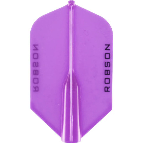 PURPLE - ROBSON PLUS SLIM DART FLIGHTS