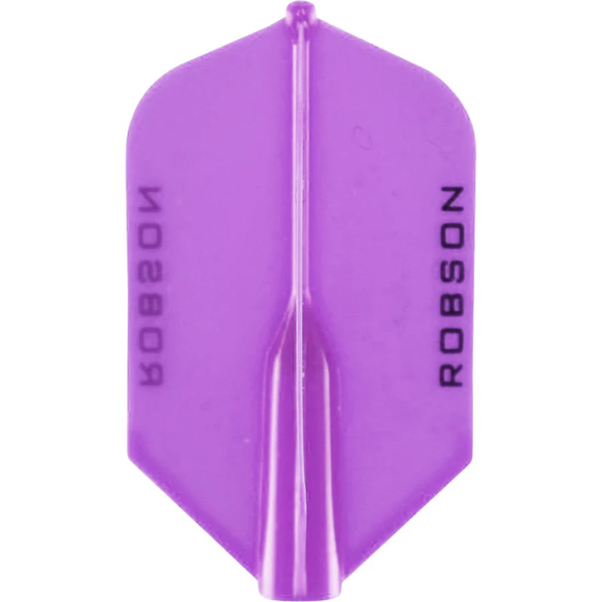 PURPLE - ROBSON PLUS SLIM DART FLIGHTS