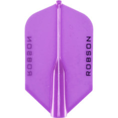 PURPLE - ROBSON PLUS SLIM DART FLIGHTS