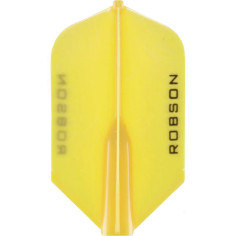 YELLOW - ROBSON PLUS SLIM DART FLIGHTS