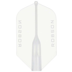 CRYSTAL CLEAR - ROBSON PLUS SLIM DART FLIGHTS