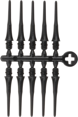 BLACK - FIT POINT PLUS SOFT TIP POINTS (50 COUNT)