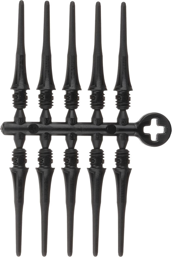 BLACK - FIT POINT PLUS SOFT TIP POINTS (50 COUNT)