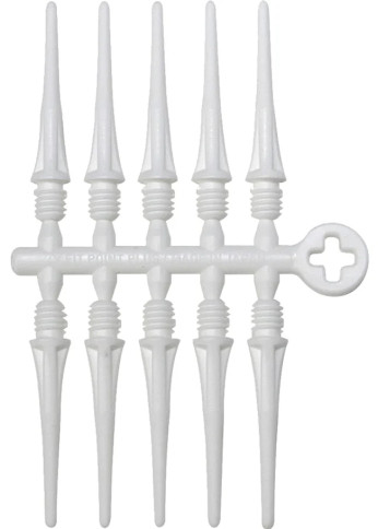 WHITE - FIT POINT PLUS SOFT TIP POINTS (50 COUNT)