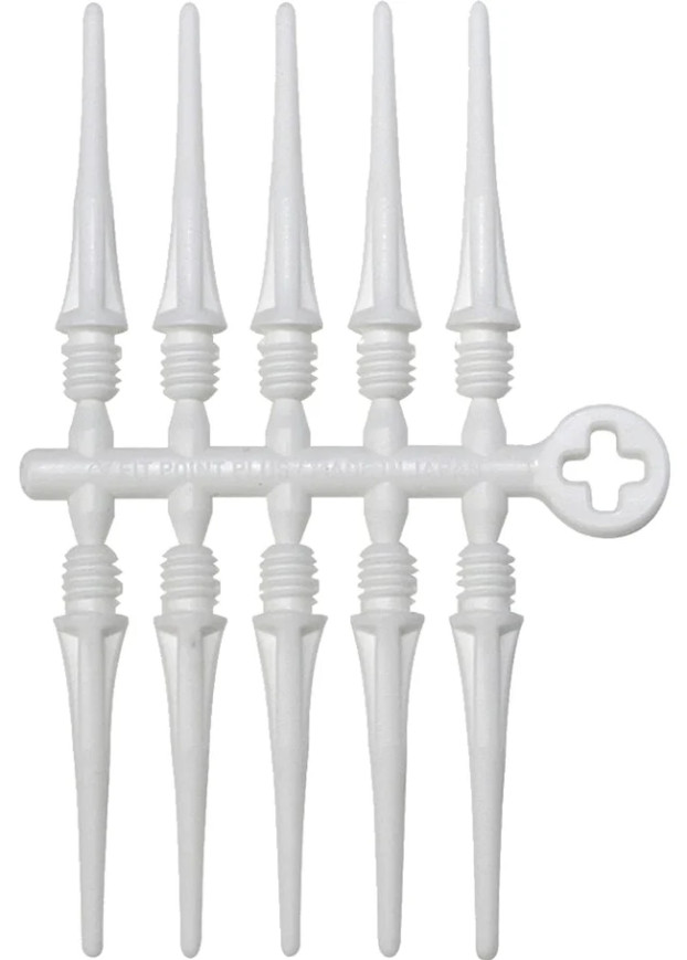 WHITE - FIT POINT PLUS SOFT TIP POINTS (50 COUNT)