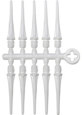 WHITE - FIT POINT PLUS SOFT TIP POINTS (50 COUNT)