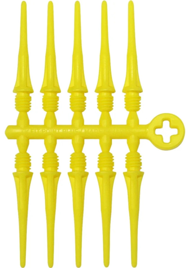 YELLOW - FIT POINT PLUS SOFT TIP POINTS (50 COUNT)