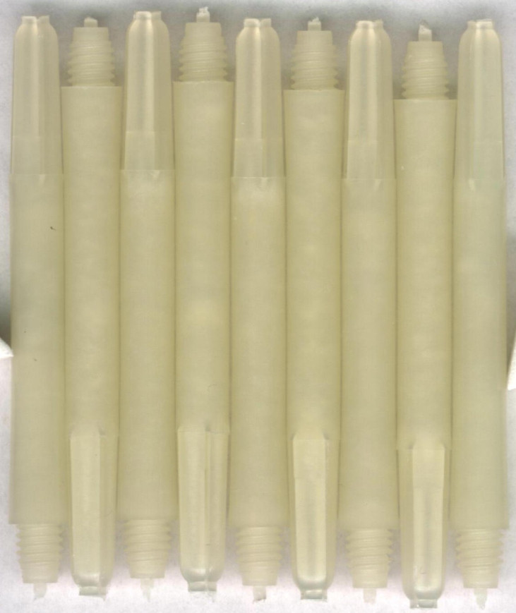 2in. "White"  Medium Nylon Dart Shafts 2in. "White"  Medium Nylon Dart Shafts