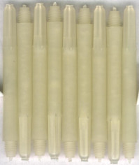 2in. "White"  Medium Nylon Dart Shafts 2in. "White"  Medium Nylon Dart Shafts