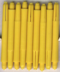 2in. Yellow Medium Nylon Dart Shafts 2in. Yellow Medium Nylon Dart Shafts