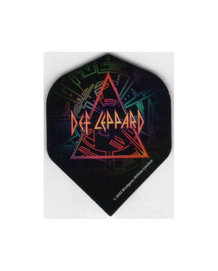 1980's RETRO DEF LEPPARD LOGO Dart Flights