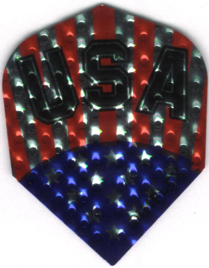USA STARS AND BARS Dimplex Dart Flights