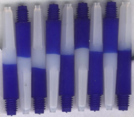 1.5in. Blue Short Two Tone Nylon Dart Shafts 1.5in. Blue Short Two Tone Nylon Dart Shafts