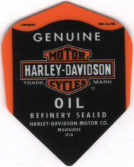 Harley Davidson OIL Can Dart Flights