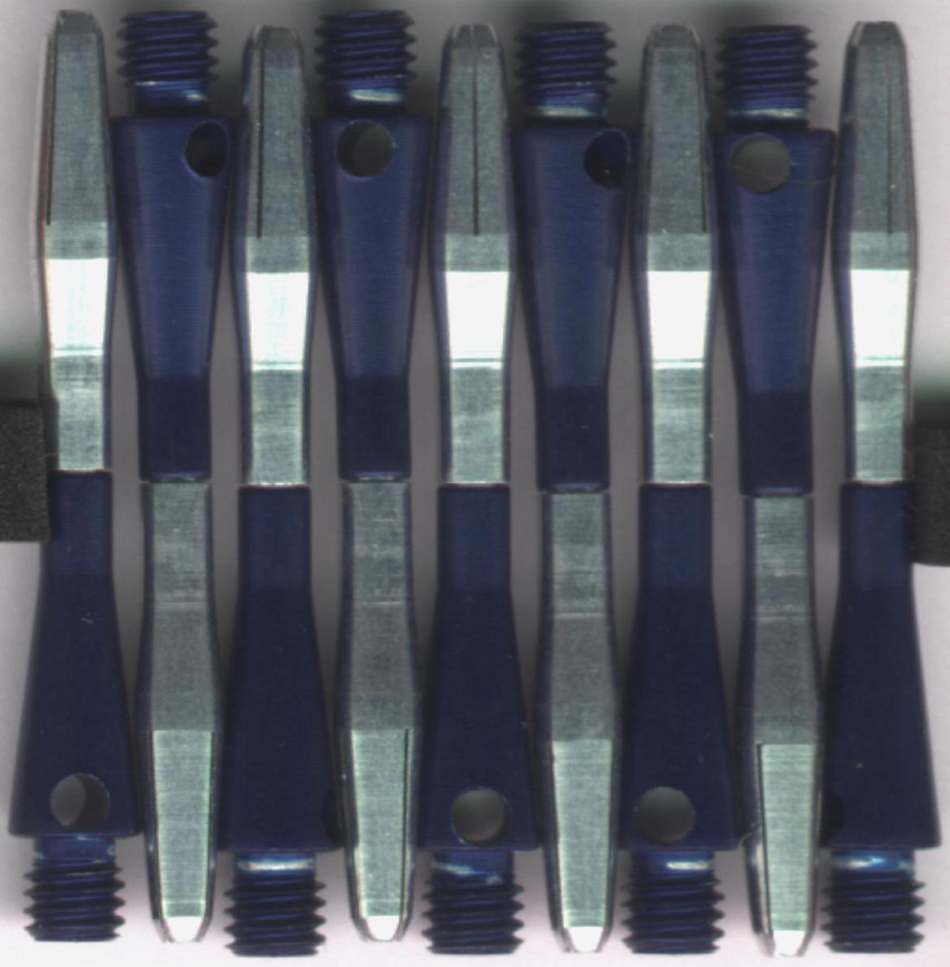 1.5in. Blue Turbo Spinning Aluminum Dart Shafts