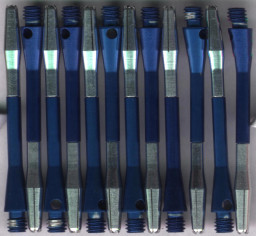 2in. Blue Turbo Spinning Aluminum Dart Shafts