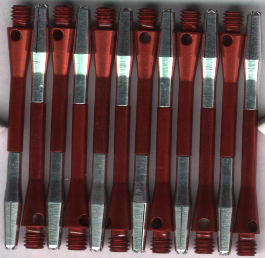 2in. RedTurbo Spinning Aluminum Dart Shafts