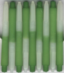 Green 2 Inch, Medium Two Tone Nylon Dart Shafts Green 2 Inch, Medium Two Tone Nylon Dart Shafts