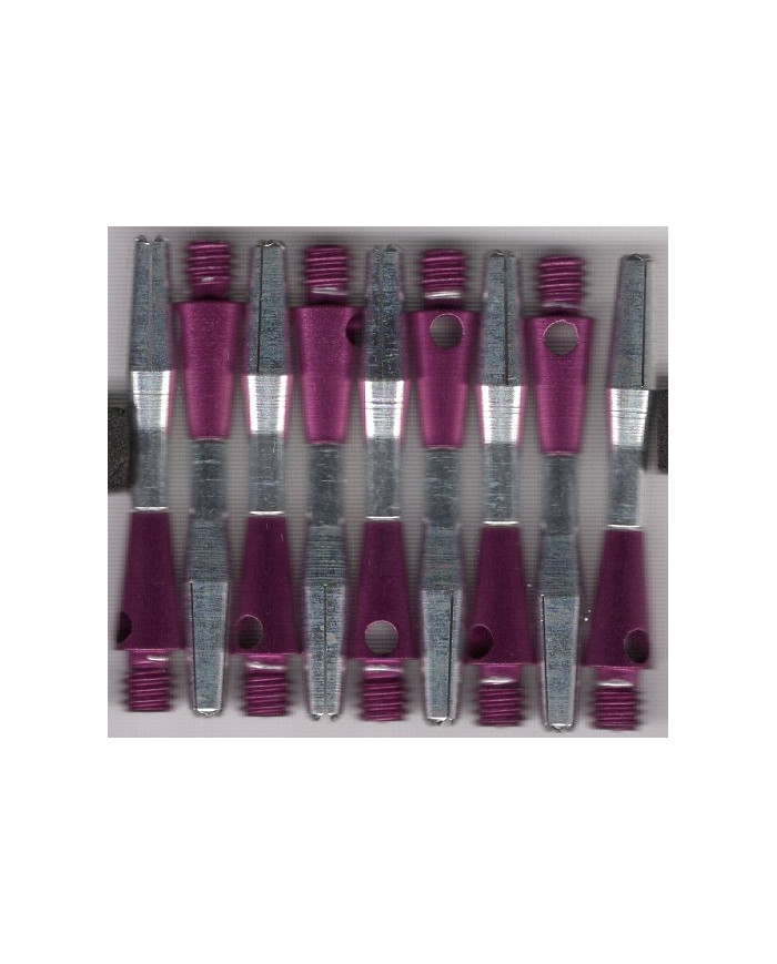 1.25in. Purple Turbo Spinning Aluminum Dart Shafts