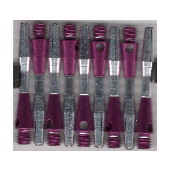 1.25in. Purple Turbo Spinning Aluminum Dart Shafts